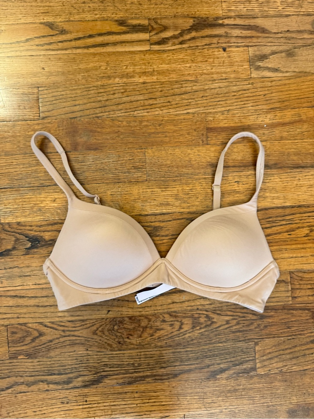 Body by Victoria Wireless 32C Nude T-Shirt triangle Bra
